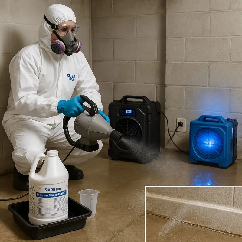 Sanitization and Odor Removal process in Knollwood, IL