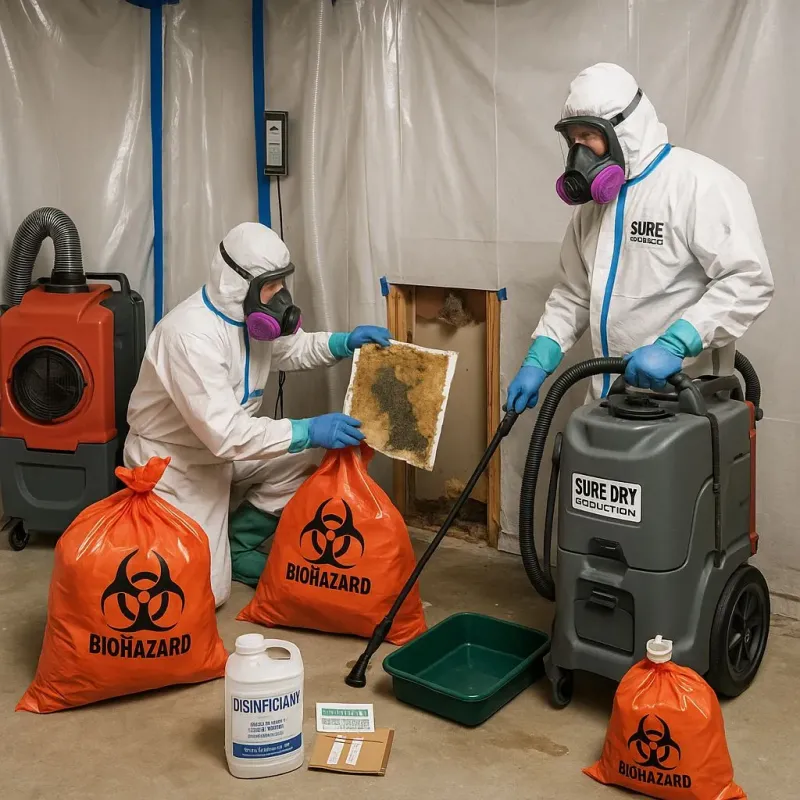 Contaminated Water Handling Protocols process in Knollwood, IL